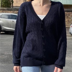 Brandy Melville Amber Cable Knit Cardigan